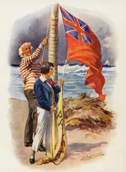 Illustration für Masterman Ready von Captain Marryat