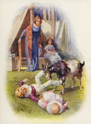 Illustration für Masterman Ready von Captain Marryat