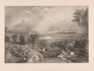 Oxford von North Hinksey aus