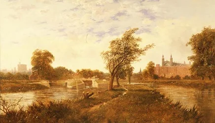 Eton: von der Themse