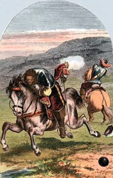 Tod von Henri, Vicomte de Turenne, französischer Soldat, 1675 um 1870