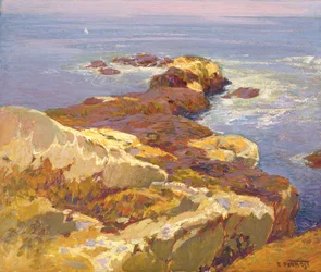 Felsen und Meer