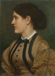 Porträt von Eliza Eastlake (1809-93), 1864