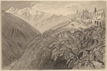 Eine Stadt auf einem Hügel (Heiligtum von Lampedusa)