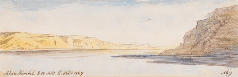 Abu Simbel; 8:10 Uhr, 8. Feb. 1867 (369)