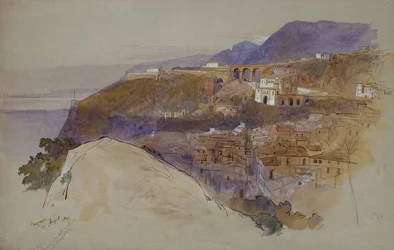 Bagnara über der Straße von Messina