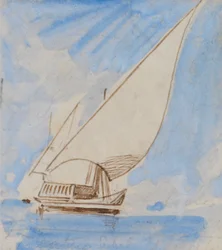 Boot auf dem Nil