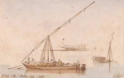 Boote auf dem Nil