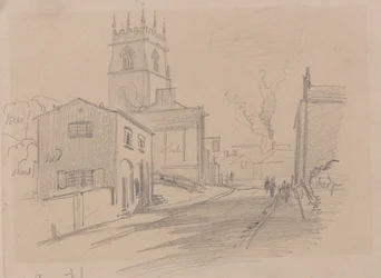 Englische Landstadt