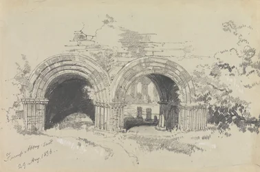 Furness Abbey Ost, 29. August 1836