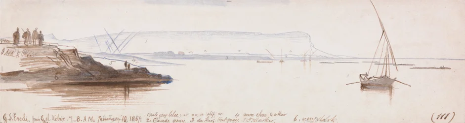 Gebel Sheikh Eredi von Gau el Kebir