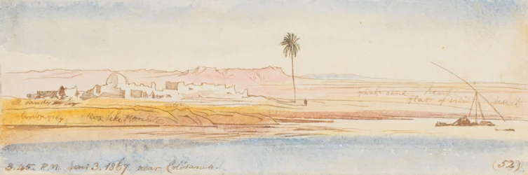 Nahe Colosaneh; 15:45 Uhr, 3. Januar 1867