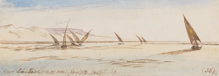 In der Nähe von Eb-Bosh; 2:15 Uhr, 2. Jan. 1867 (33)