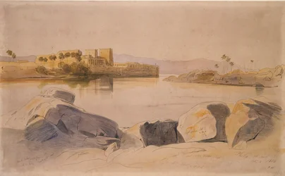 Philae, Ägypten, 1854