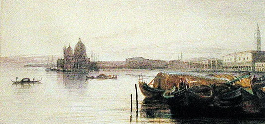 Die Kirche Santa Maria della Salute, Venedig