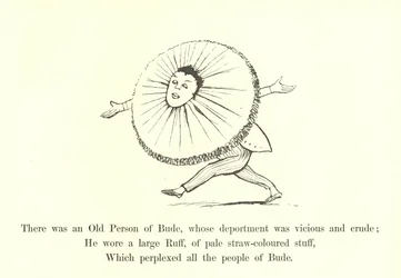 Es war eine alte Person aus Bude, deren Benehmen bösartig und grob war