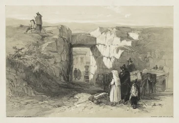 Ansichten von Rom und seiner Umgebung: Altes Tor von Alatri