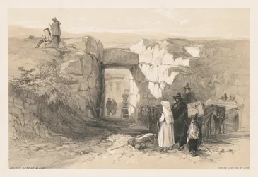Ansichten von Rom und seiner Umgebung: Antikes Tor von Alatri, 1841