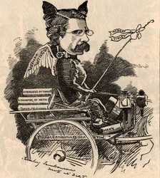 Karikatur von William Black
