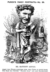 Matthew Arnold 1822-1888, britischer Dichter, Kritiker und Pädagoge, 1881