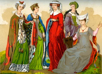 Englische Adelsfrauen, 15.-16. Jahrhundert, 1849