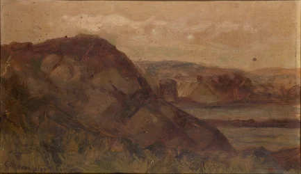 Ohne Titel (Landschaft mit Felsen)