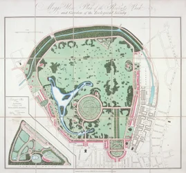 Plan des Zoologischen Gartens, Regent