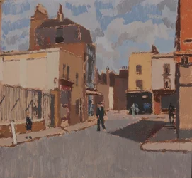 Straße im Frühling, 1923-1943
