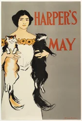 Werbeplakat für Harper