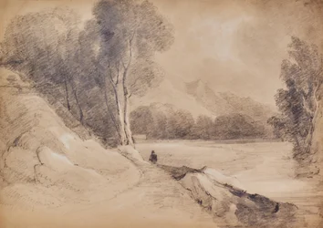 Landschaft mit Figuren