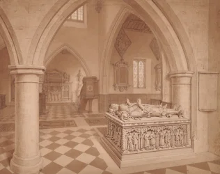 Grab in der Kirche
