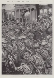 Der Empfang unserer Bürger-Soldaten