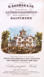 E. Sachse und Co., Praktische Lithographen, 104 S. Charles St., Baltimore