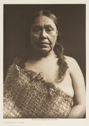 Eine Clayoquot-Frau