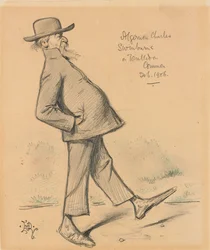 Algernon Charles Swinburne auf Wimbledon Common