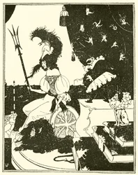 Britannia à la Beardsley
