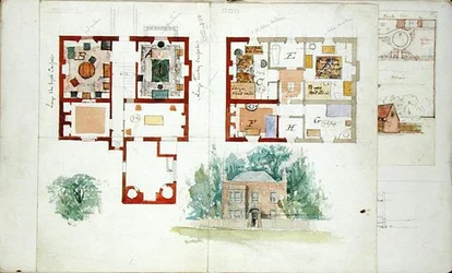 Vorgeschlagener Entwurf für ein Haus