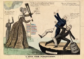 Eine Stimme aus Pennsylvania, veröffentlicht von H.R. Robinson, New York, 1846