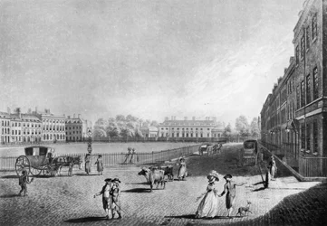 Blick auf den Bloomsbury Square, 1787