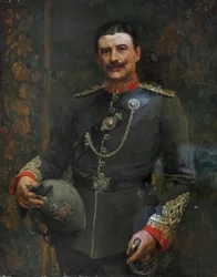 Ein Offizier eines Freiwilligenbataillons, Middlesex Regiment, um 1904