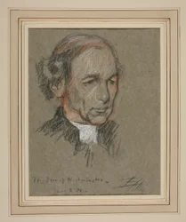 Krönung Eduards VII. Porträt: Joseph Armitage Robinson, Kanoniker
