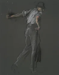 Figurenstudie für