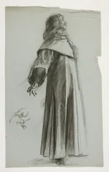Figurenstudie für König Artus