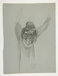 Figurenstudie für König Artus