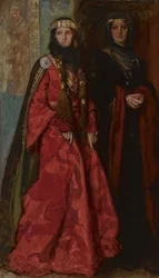 Goneril und Regan in König Lear Akt I Szene I, 1902