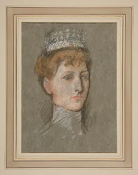 Kopf der Prinzessin von Wales (Königin Mary)