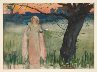 Ophelia am Bach - Akt IV, Szene VII, Hamlet