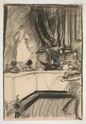 Studie für Petruchio und Katharina