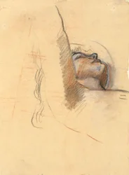 Studie für Der Geist des Lichts - Wanddekoration im State Capitol Building in Harrisburg, Pennsylvania, 1902-1911 (vollendet von John Singer Sargent)