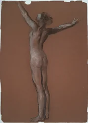 Studie für die Figur von 6 Uhr morgens in